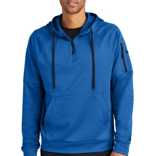 NIKE - Therma FIT Pocket 1/4 Zip Fleece Hoodie Thumbnail