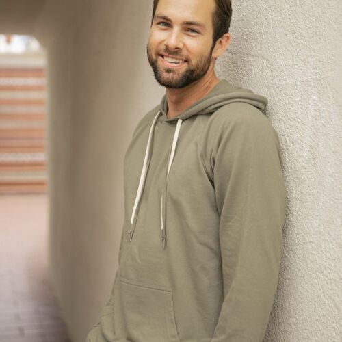 SS1000 - Icon Lightweight Loopback Terry Hooded Sweatshirt Thumbnail