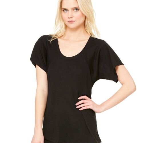 8801 Women's Flowy Raglan Tee Thumbnail