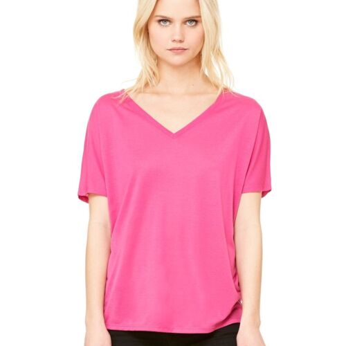8815 Women's Slouchy V-neck Tee Thumbnail