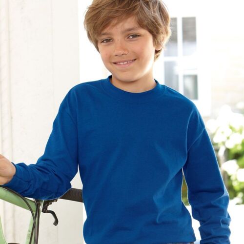 Tagless Youth Long Sleeve T-Shirt Thumbnail