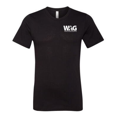 3001CVC - Bella Canvas T-shirt - 1 color WAG logo front and back Thumbnail