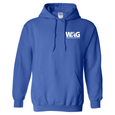 Gildan 18500 Hoodie 1 color logo front and back Thumbnail