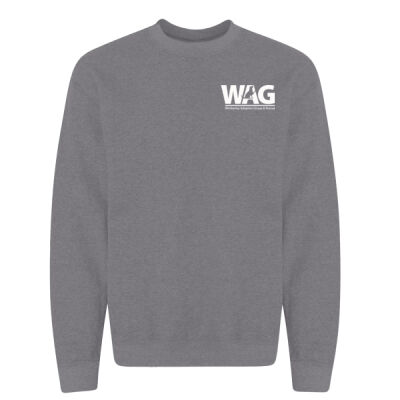 Gildan 18000 Crew Neck Sweatshirt 1 color logo front and back Thumbnail