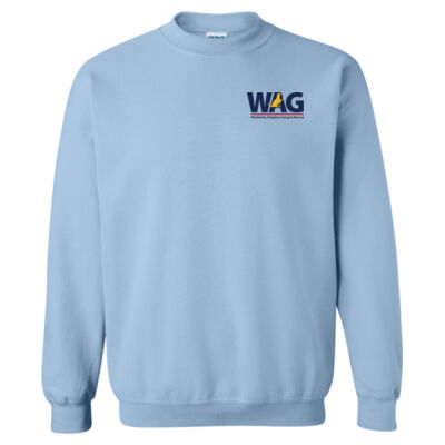 Gildan 18000 Crew Neck Sweatshirt Full color logo front and back Thumbnail